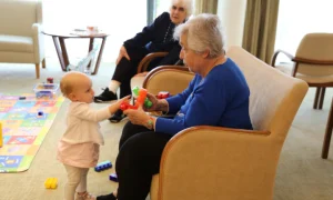 I joined a playgroup in an aged care home and it’s been life-changing